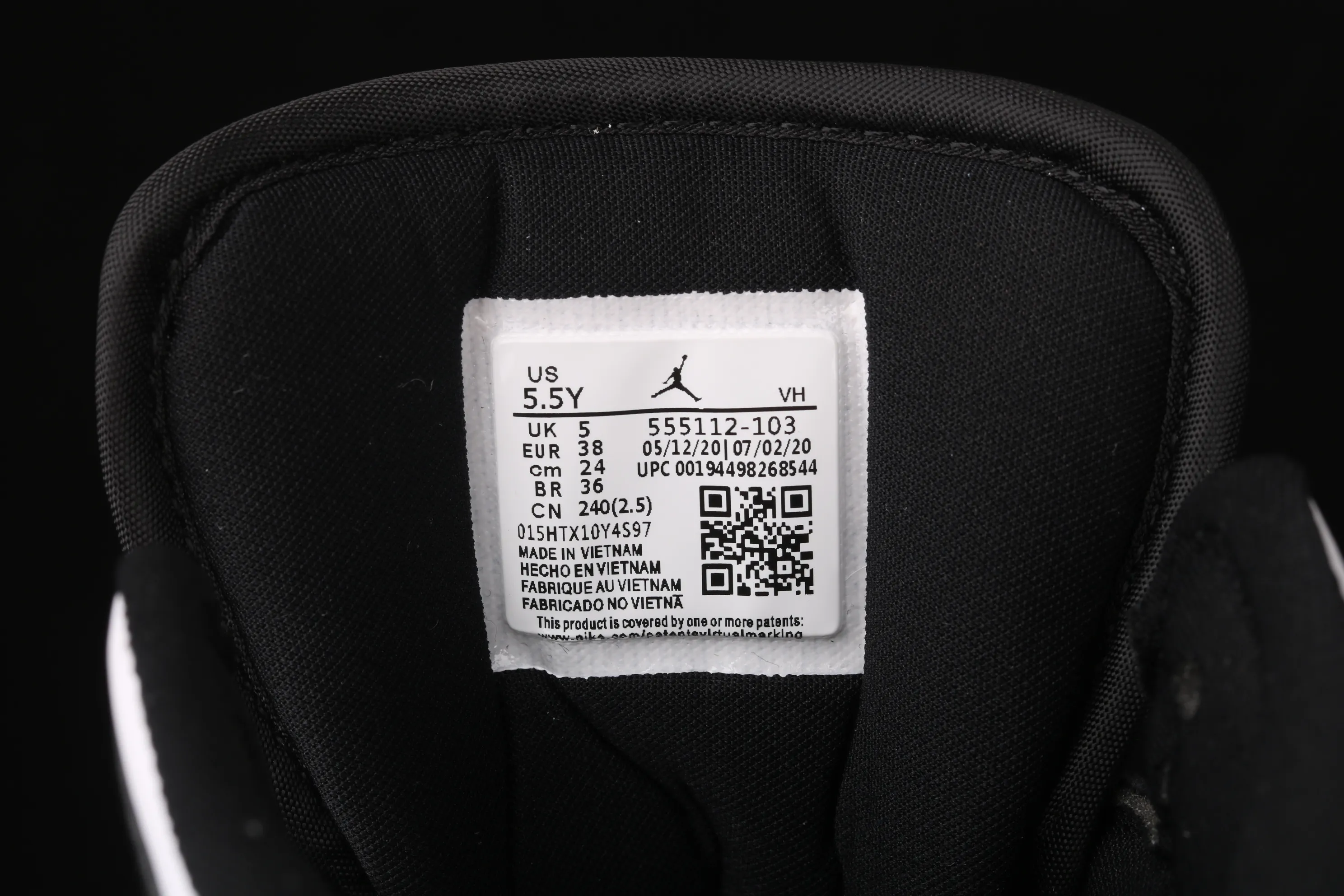 All categories Air Jordan Jordan series basketball shoes Air Jordan 1 Mid Air Jordan 1 Mid GS AJ1 Joe 1 China Pink White Panda 555112-103